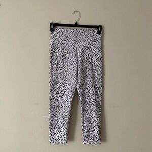 Balance Collection Cheetah Leopard Animal Print Leggings Exercise Size Medium